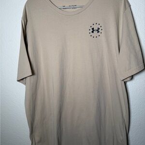 Under Armour Khaki Short Sleeve Tee